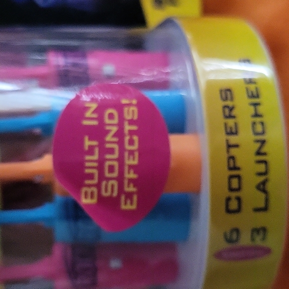 BRAND NEW Rocket Copters (6, 3 launches) Sound Effects LED - Picture 2 of 7